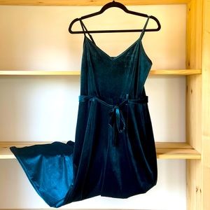 Forever 21 Emerald Green Jumpsuit